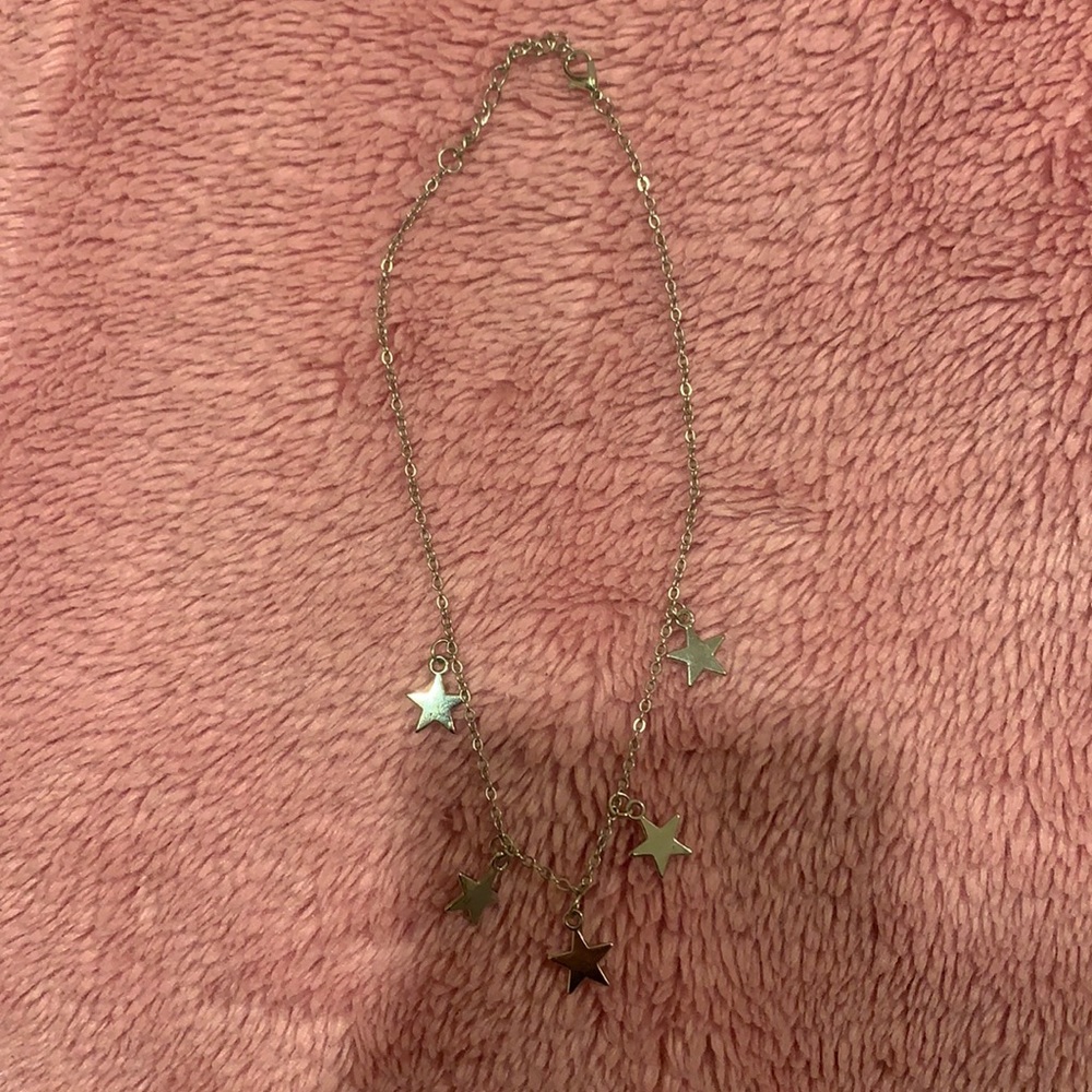 silver star necklace
